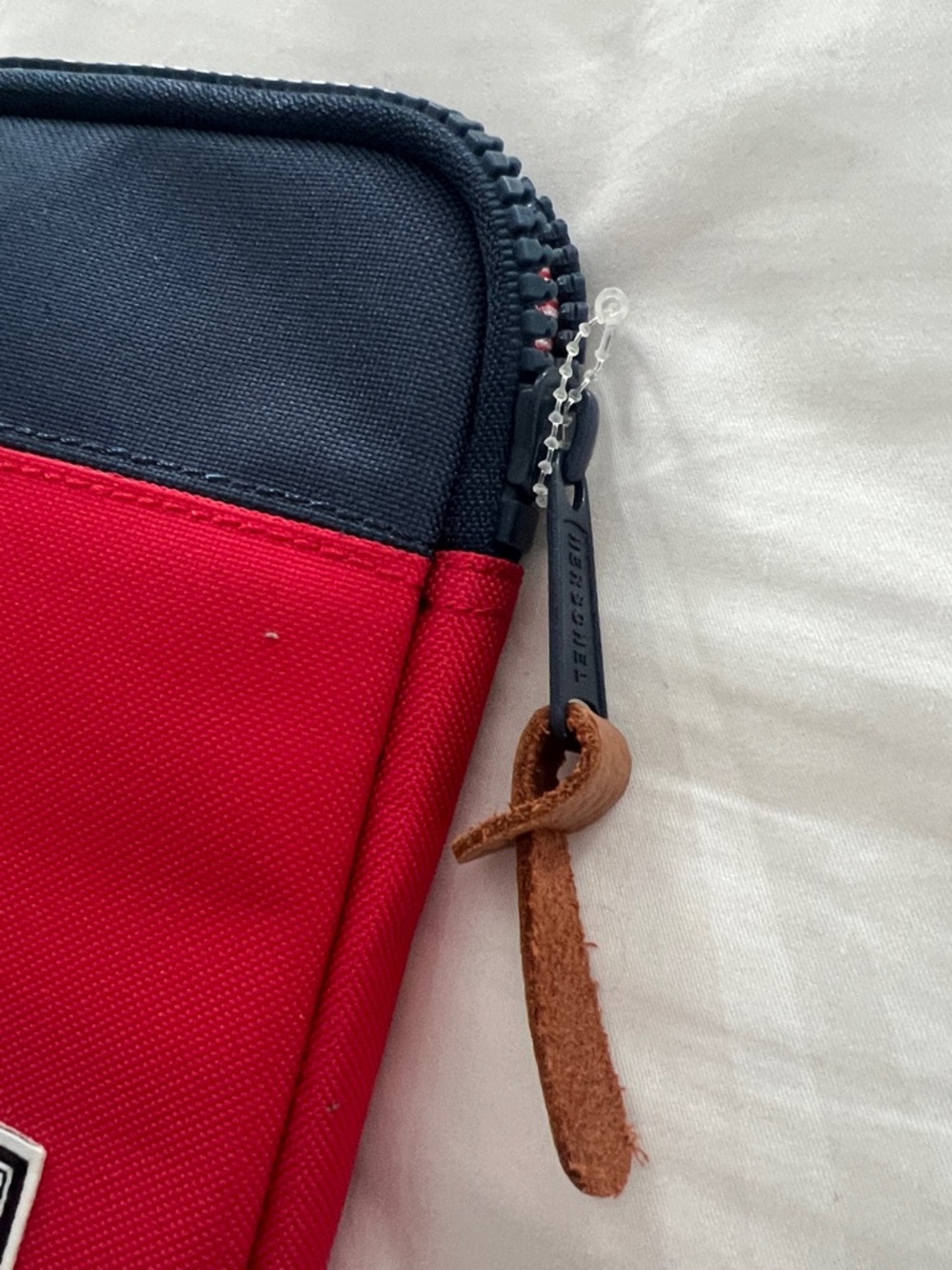 Herschel Supply Company Red and Navy Laptop Sleeve - Picture 5 of 10